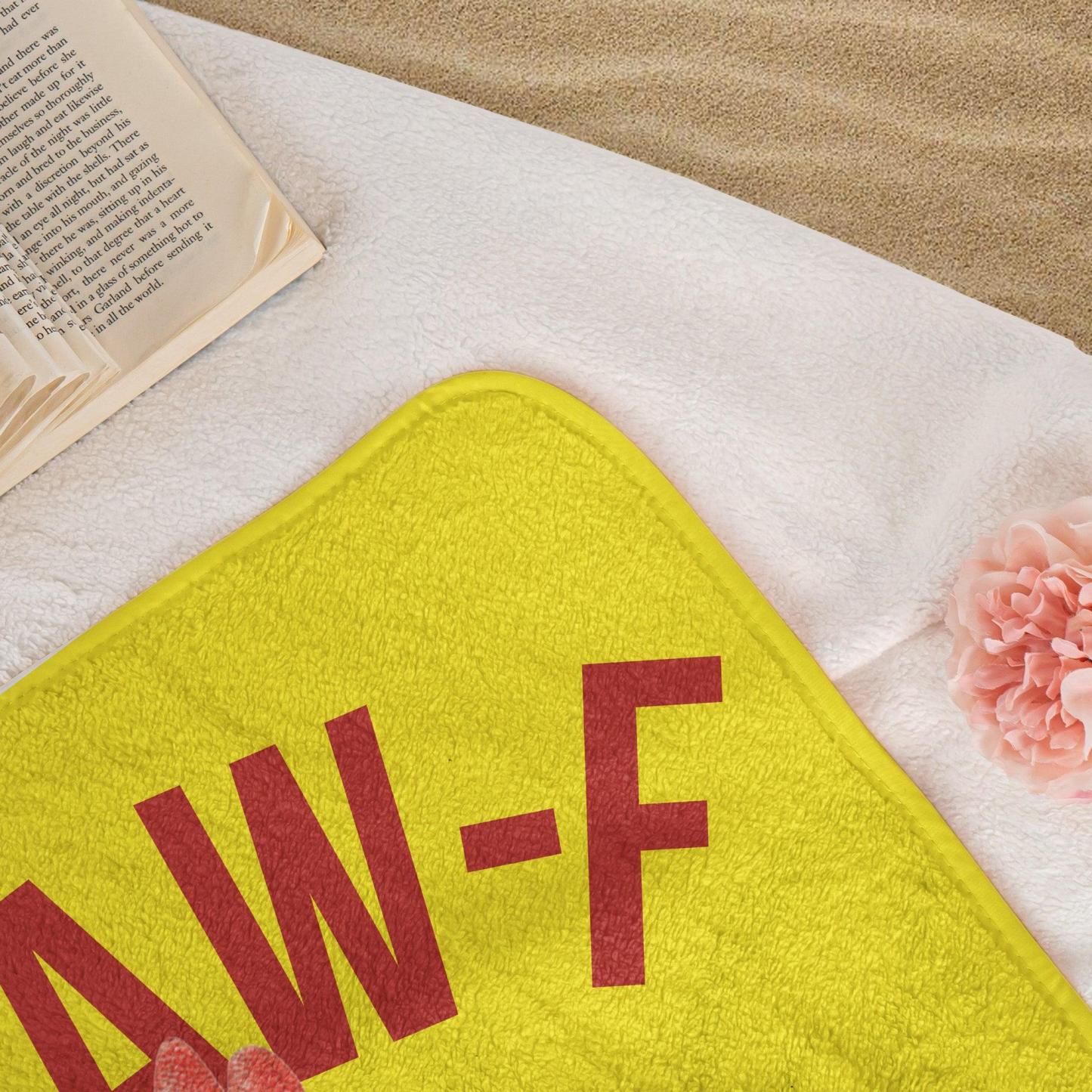 F-Caw-F I F*cking Hate People – Personalisiertes Strandtuch - MyFaceBoxerDE