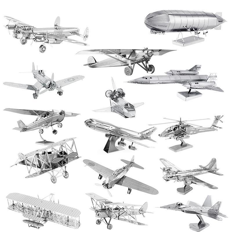 3D-Metallpuzzle, Flugzeug-Schlachtschiffmodell – DIY-Bausatz Für Erwachsene - MyFaceBoxerDE