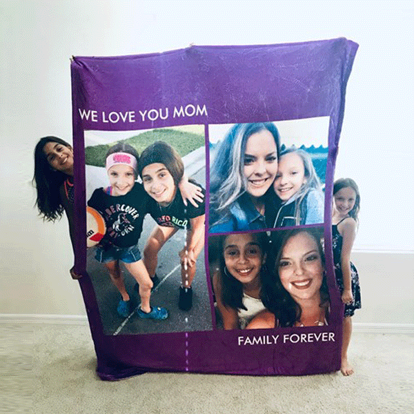 Custom Blankets Personalized Photo Blankets Custom Collage Blankets
