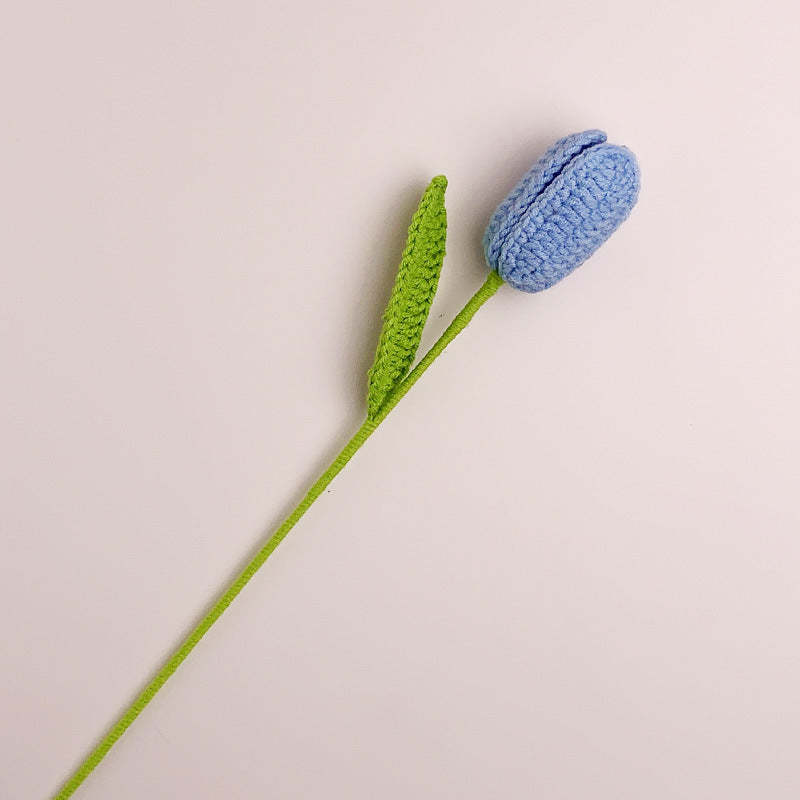 Tulpe Häkeln Blume Handgemachte Gestrickte Blume Geschenk Für Liebhaber - MyFaceBoxerDE