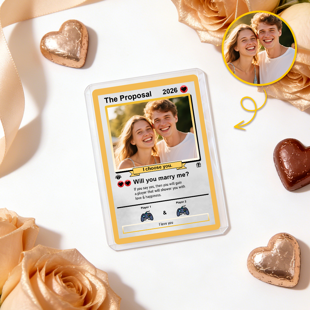 Personalisierte Valentinstagskarte Für Power-paare, Lentikularkarte, Individuelle Jahrestagskarte Mit Paarfoto Im Anime-stil, Valentinstagsgeschenk Für Verliebte - MyFaceBoxerDE