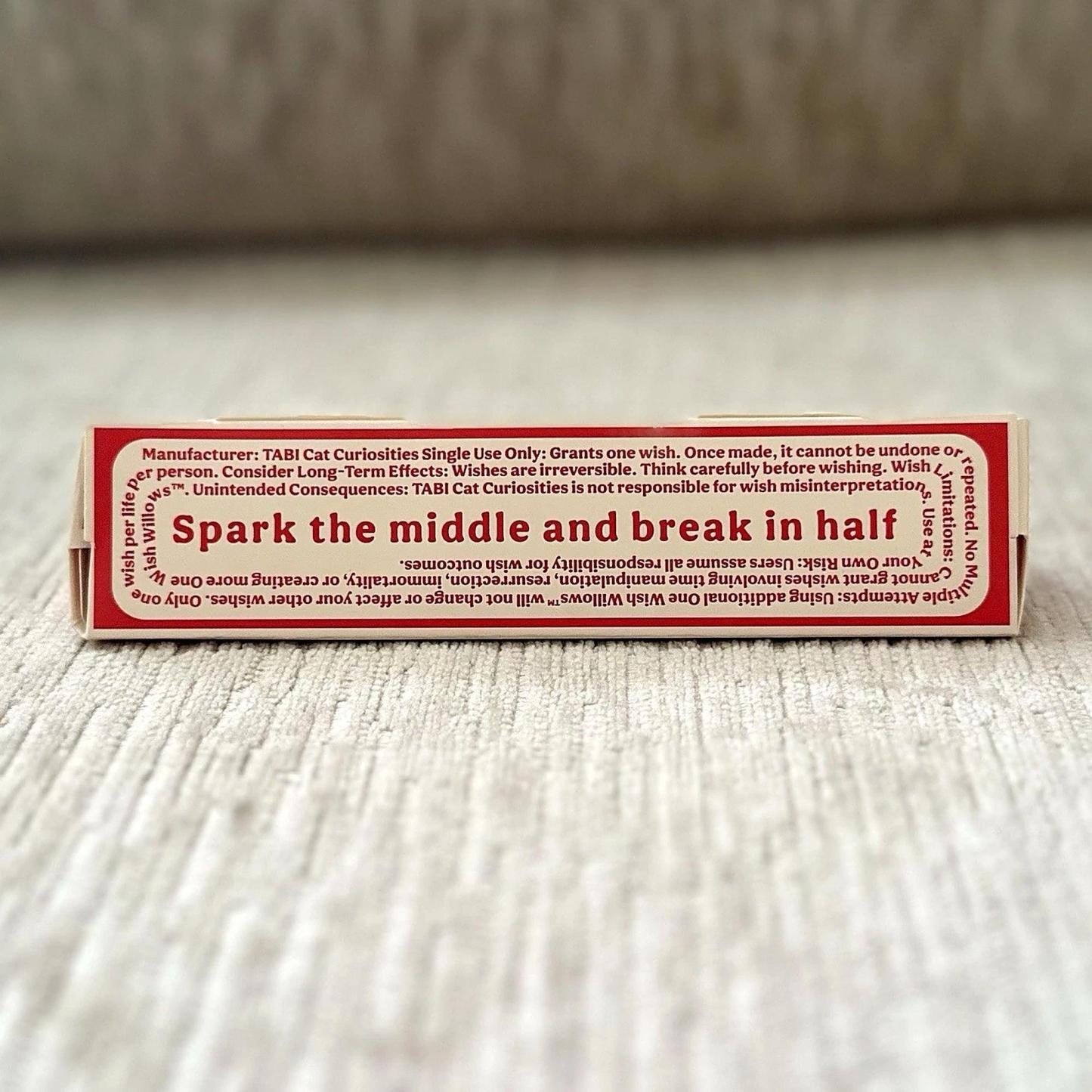 One Wish Willow Prop Replica Sammlerstück Mit Retro-Dreiecksbox, Verfluchter Wunschstab, Fan-Geschenk - MyFaceBoxerDE