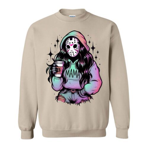 Gruseliges Mama Horror Halloween Sweatshirt - MyFaceBoxerDE