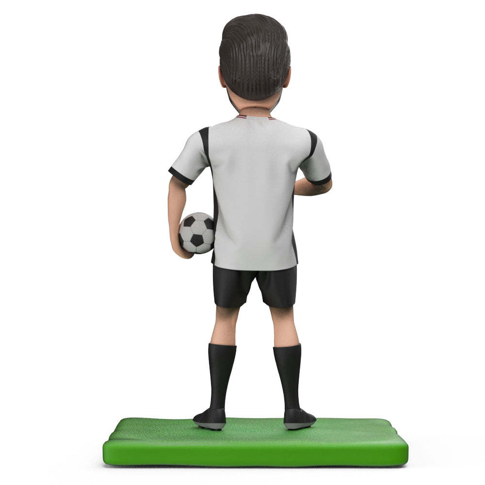 Bobblehead Personnalisé De Joueur De Football De La Coupe Du Monde 2022 De L'équipe D'allemagne Avec Texte Gravé - Mug Personnalisé
