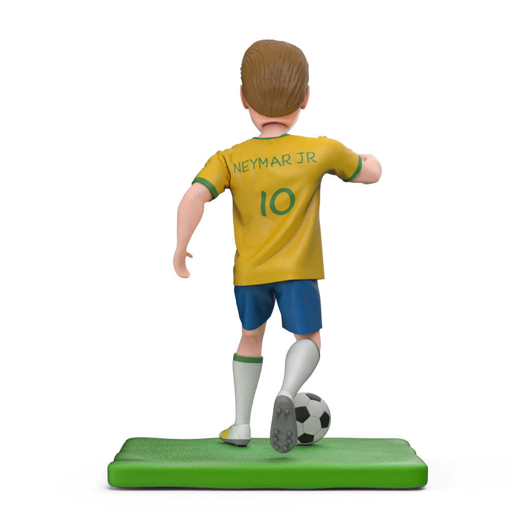 Bobblehead Personnalisé De L'équipe Brésilienne Neymar De La Coupe Du Monde Avec Texte Gravé - Mug Personnalisé