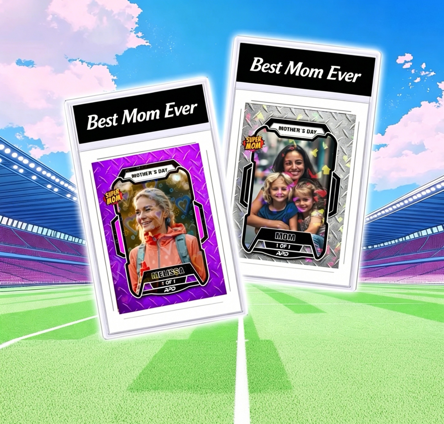 Carte À Collectionner Personnalisée Pour La Fête Des Mères, Carte Photo Personnalisée, Cadeau Pour Maman, Cadeau Pour La Fête Des Mères - Mug Personnalisé