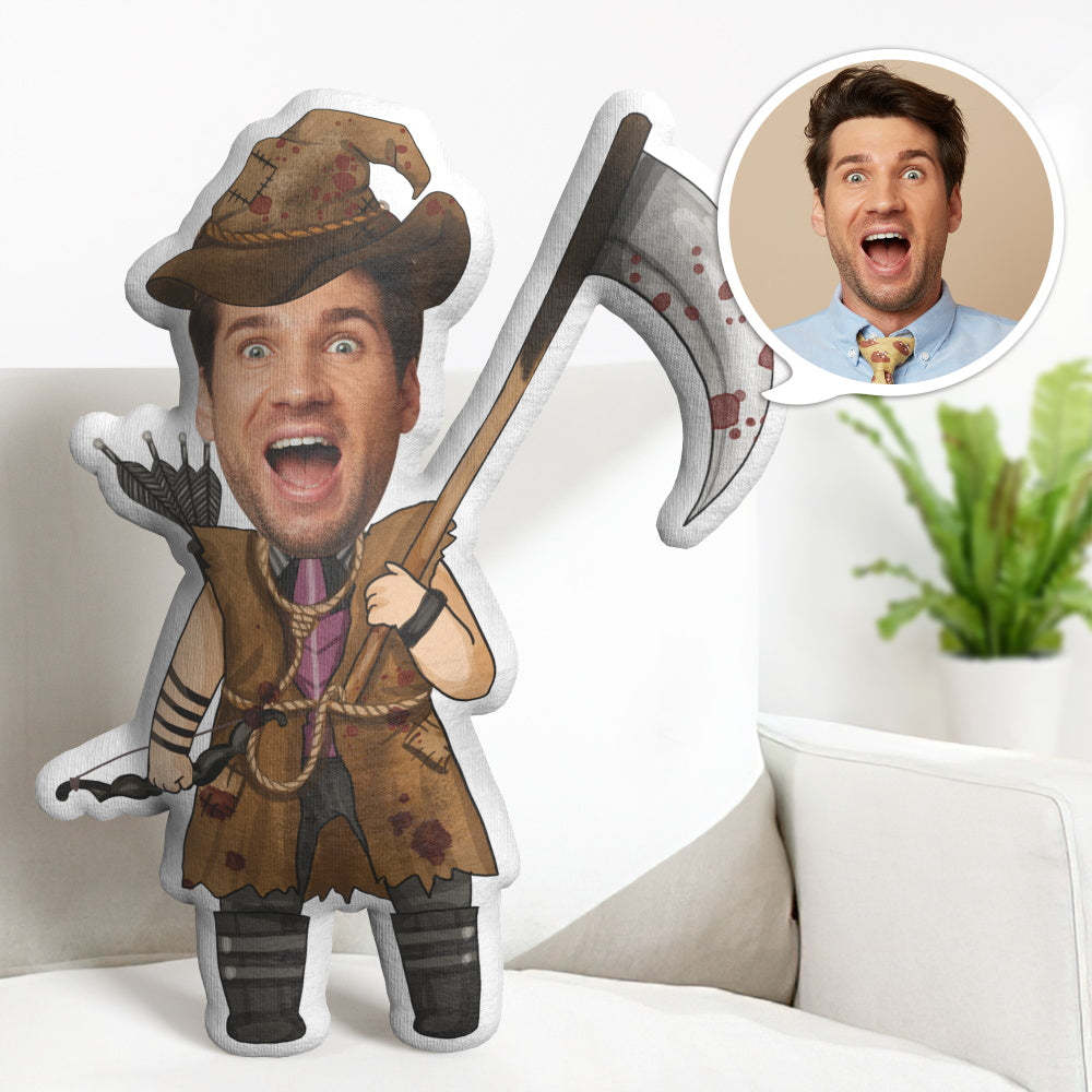 Halloween Pillow Gifts Custom Face Pillow Personalized Terrorist Hunters Minime Pillow Gifts - Mug Personnalisé