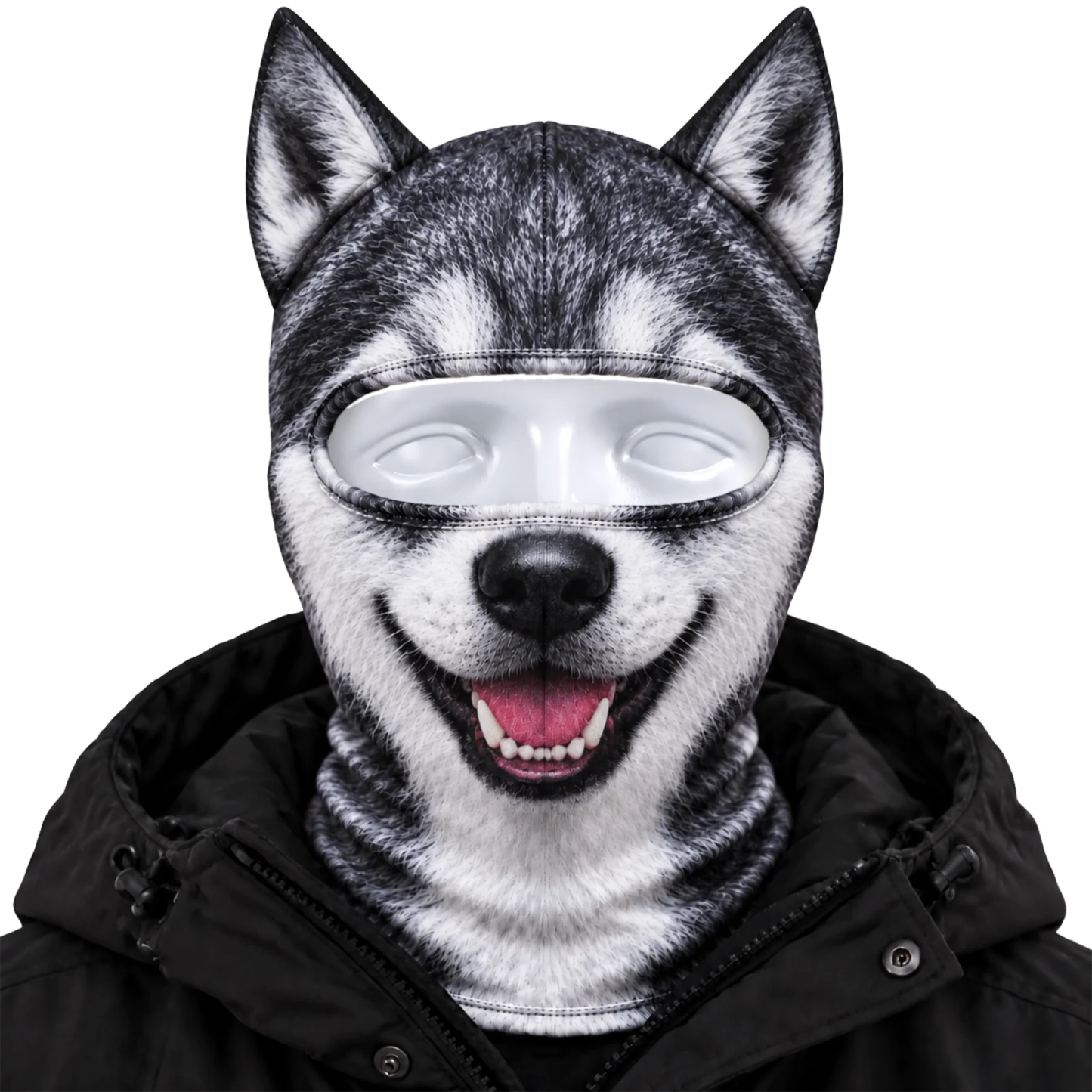 Masque De Ski Cagoule Animal 3D Thermique Coupe-vent Masque Facial D'hiver Drôle Imprimé 3D Masque De Ski Animal Couverture Complète Coupe-vent Cagoule Thermique - Mug Personnalisé