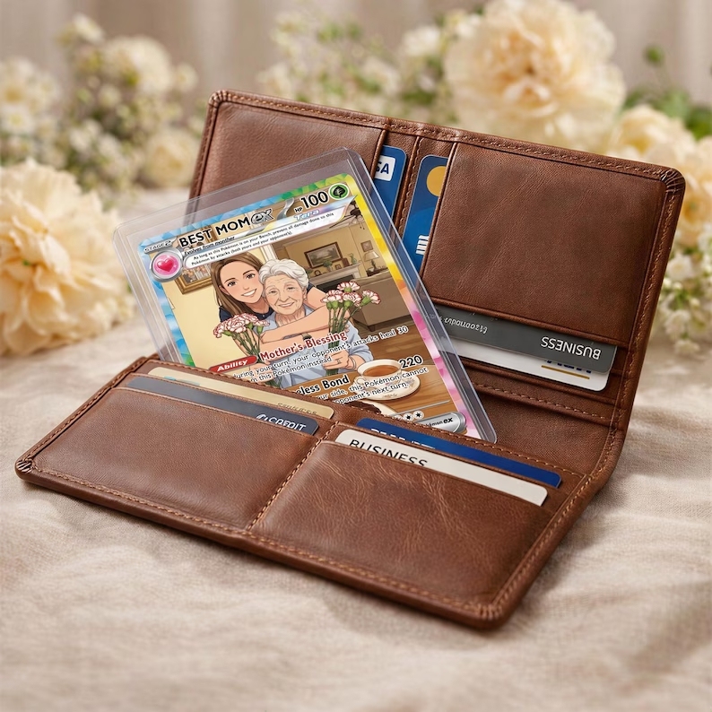 Carte À Collectionner Personnalisée Pour La Fête Des Mères, Carte Photo Personnalisée, Cadeau Pour Maman, Cadeau Pour La Fête Des Mères - Mug Personnalisé