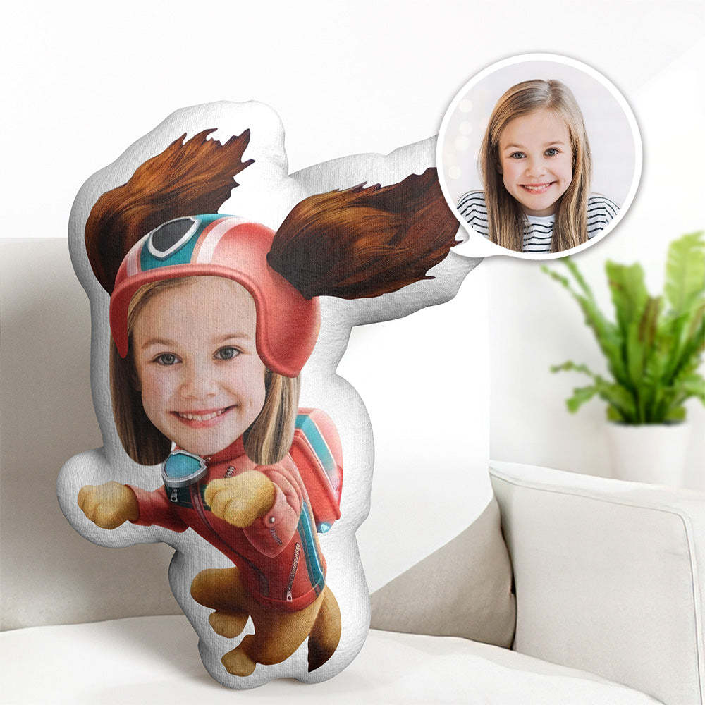 Oreiller Facial Personnalisé, Poupée De Chien Patte Minime, Cadeaux Photo Personnalisés Pour Enfants - Mug Personnalisé