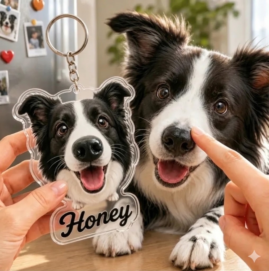 Autocollant Personnalisé D’aimant De Réfrigérateur Spongieux De Nez De Chien – Jouet Personnalisé De Compression De Nez D’animal De Compagnie Avec Le Visage Et Le Nom Personnalisés - Mug Personnalisé