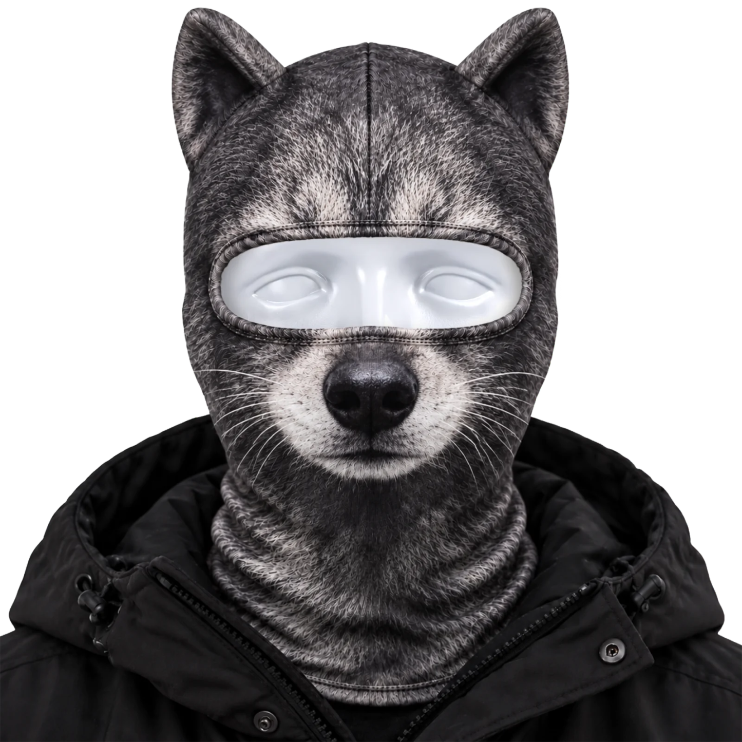 Masque De Ski Cagoule Animal 3D Thermique Coupe-vent Masque Facial D'hiver Drôle Imprimé 3D Masque De Ski Animal Couverture Complète Coupe-vent Cagoule Thermique - Mug Personnalisé