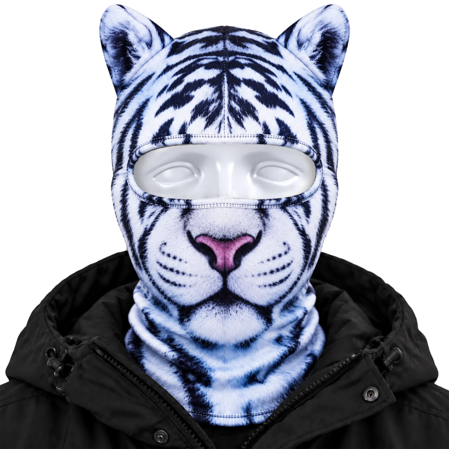 Masque De Ski Cagoule Animal 3D Thermique Coupe-vent Masque Facial D'hiver Drôle Imprimé 3D Masque De Ski Animal Couverture Complète Coupe-vent Cagoule Thermique - Mug Personnalisé