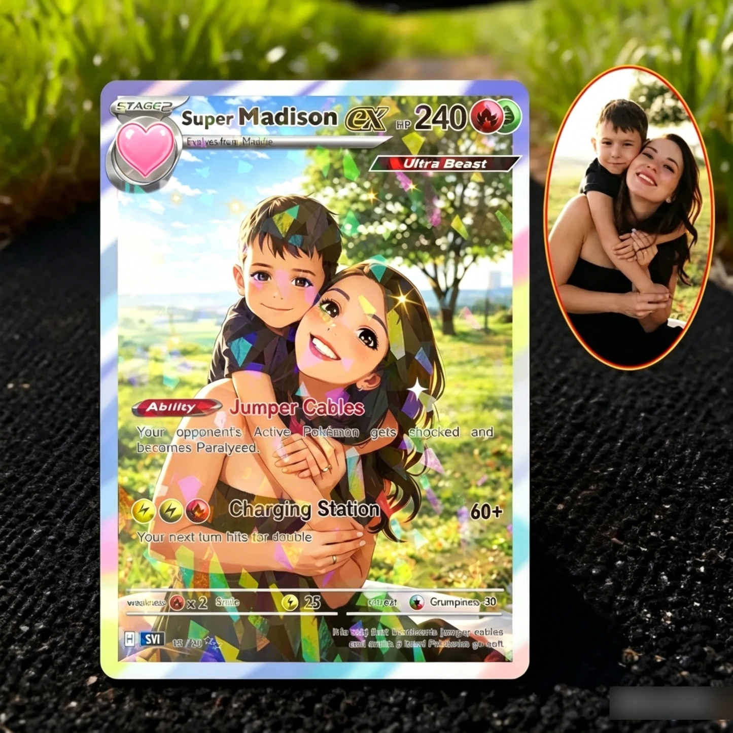 Carte À Collectionner Personnalisée Pour La Fête Des Mères, Carte Photo Personnalisée, Cadeau Pour Maman, Cadeau Pour La Fête Des Mères - Mug Personnalisé