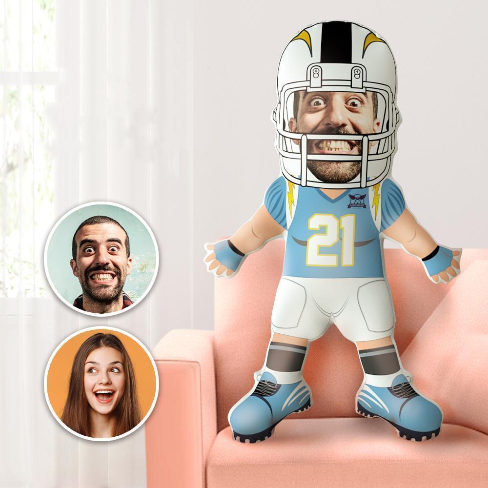 Oreiller Photo Personnalisé Mon Oreiller Pour Le Visage Oreiller Pour Le Corps Oreiller Personnalisé Cadeau Joueur De Football Oreiller Jouet Oreiller Minime - Mug Personnalisé
