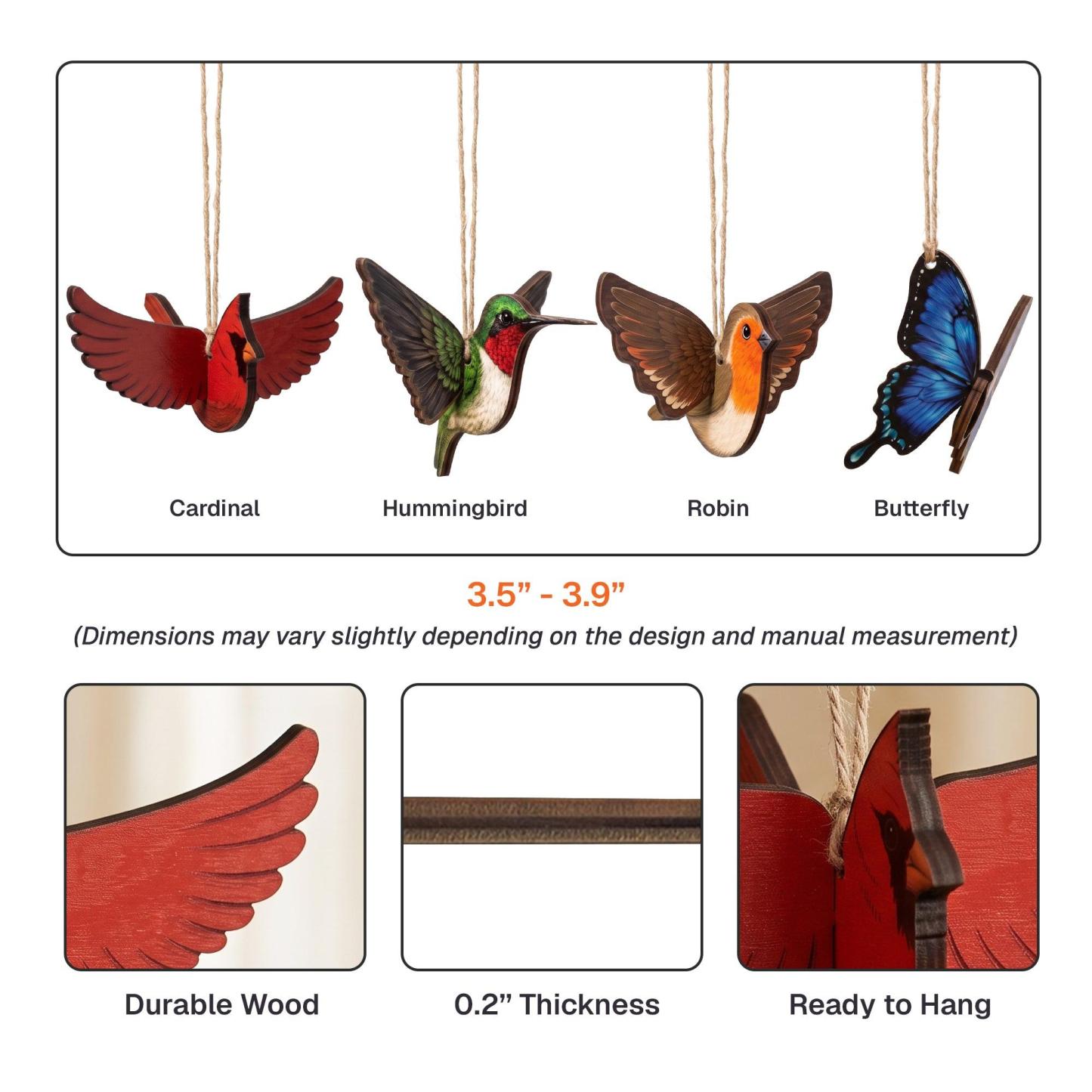 Photo Personnalisée Ornement En Bois Commémoratif Personnalisé Cardinal Papillon Colibri Robin Souvenir Noël Cadeau à Suspendre Cadeau De Sympathie - Mug Personnalisé