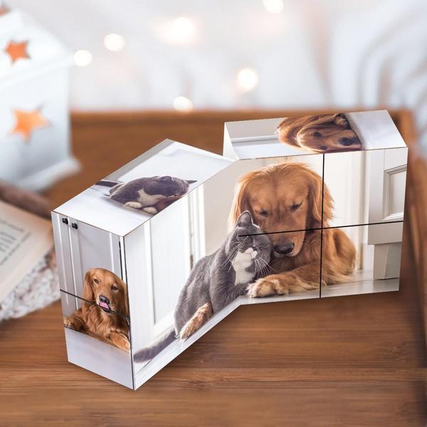 Rubic's Cube Magique Personnalisé Cube Pliant Photo Cadeau Meilleure Amie