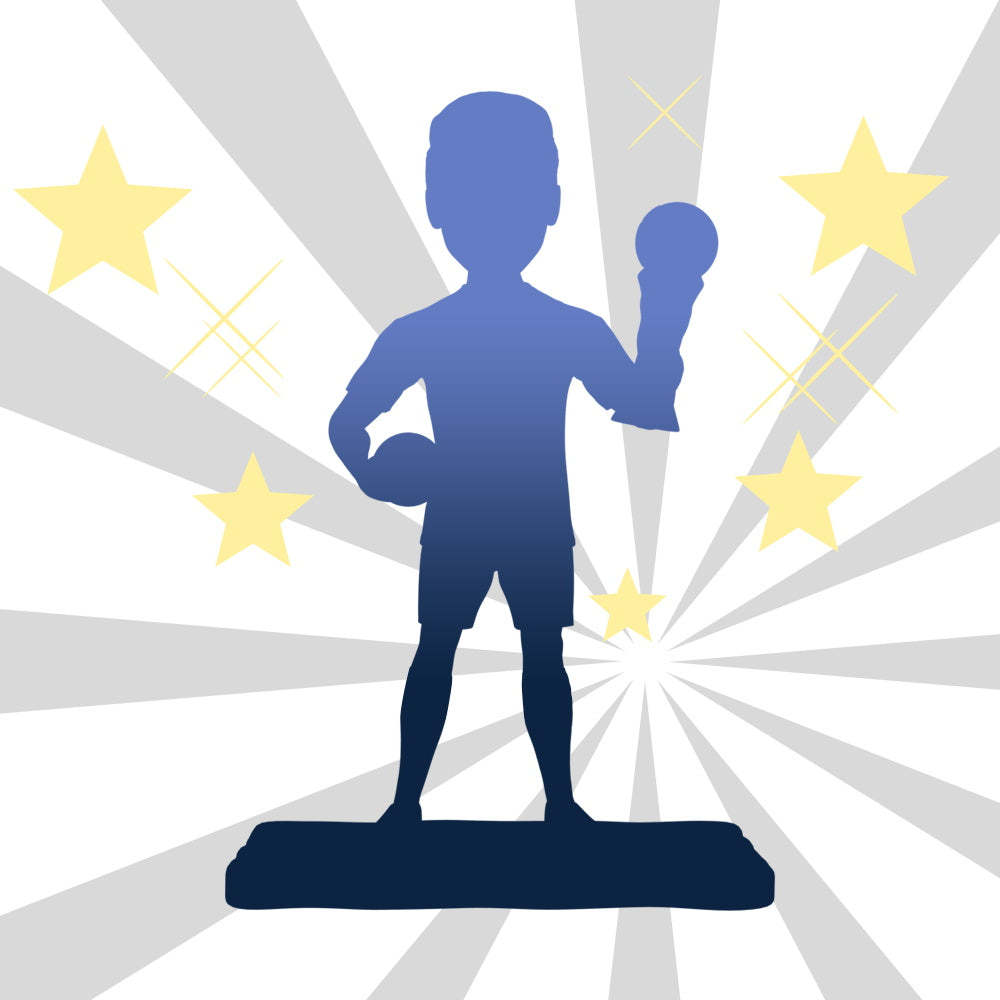 Bobblehead Personnalisé Pour 1 Personne, Vainqueur De La Coupe Du Monde, Entièrement Personnalisable, Avec Texte Gravé - Mug Personnalisé