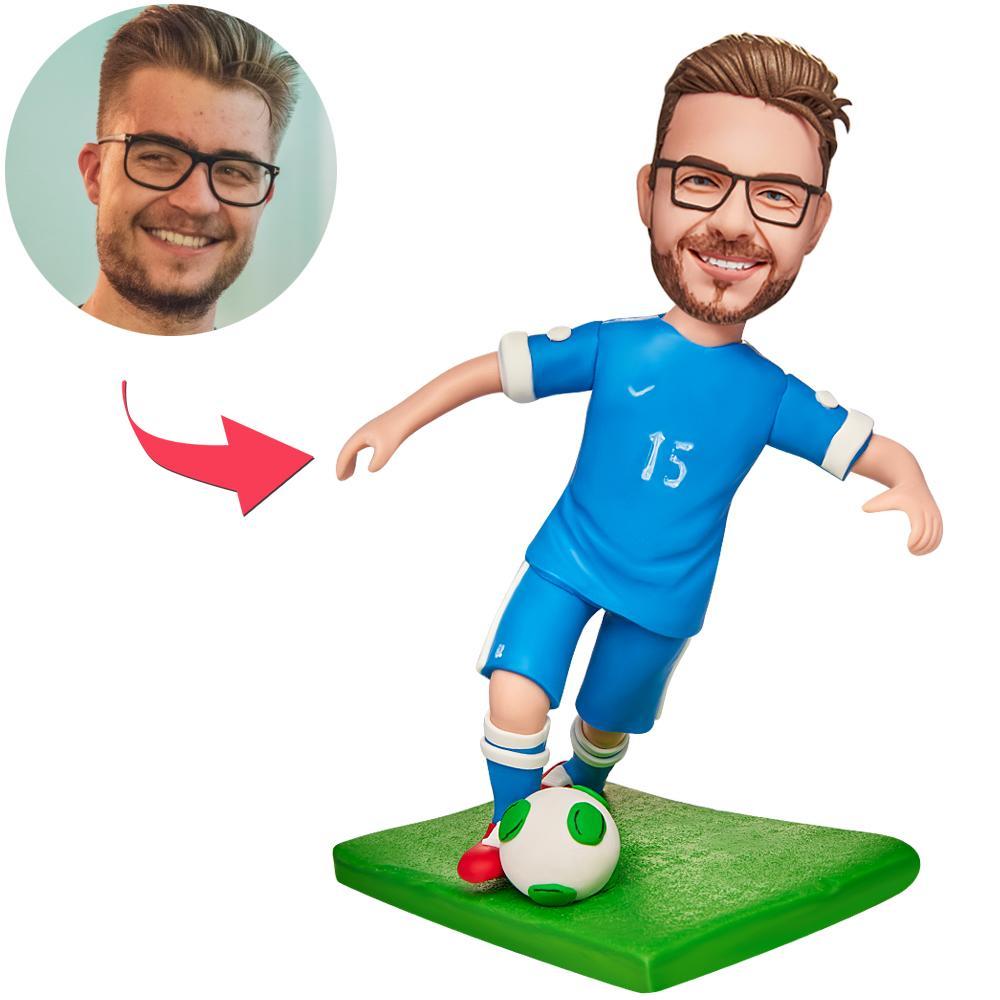 Running Soccer Sports Bobblehead Personnalisé Gravé Avec Texte - Mug Personnalisé