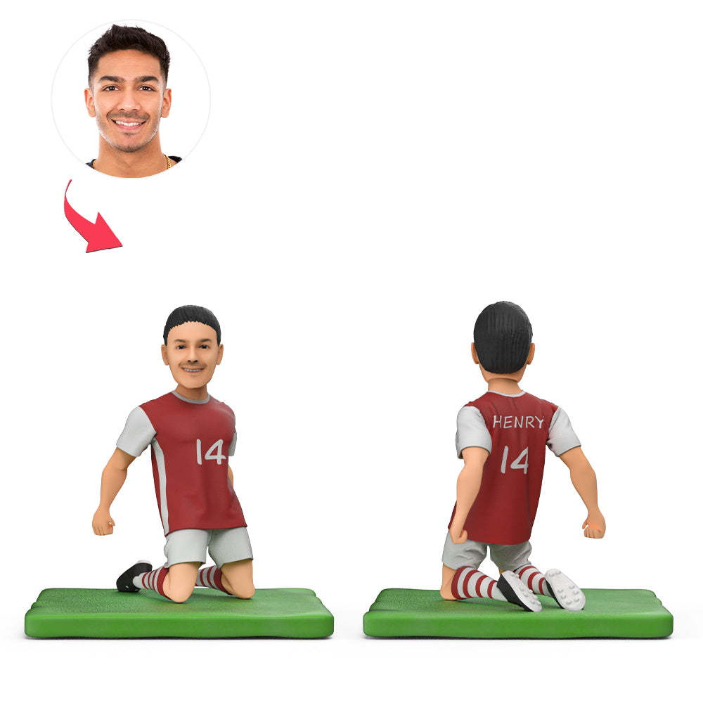Monaco Henry Classic Kneeling World Cup Stars Bobblehead Personnalisé Avec Texte Gravé - Mug Personnalisé