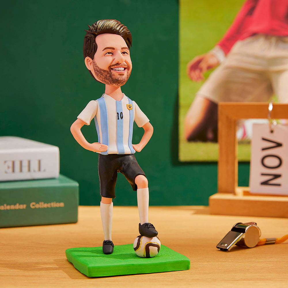 Figurine Personnalisée De La Coupe Du Monde D'argentine Avec Texte Gravé - Mug Personnalisé