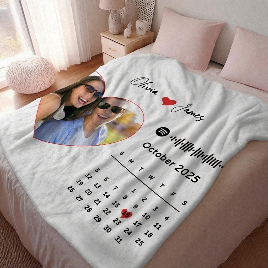 Couverture Photo Personnalisée, Calendrier Personnalisé, Couverture Photo, Cadeau Pour Amoureux - Mug Personnalisé