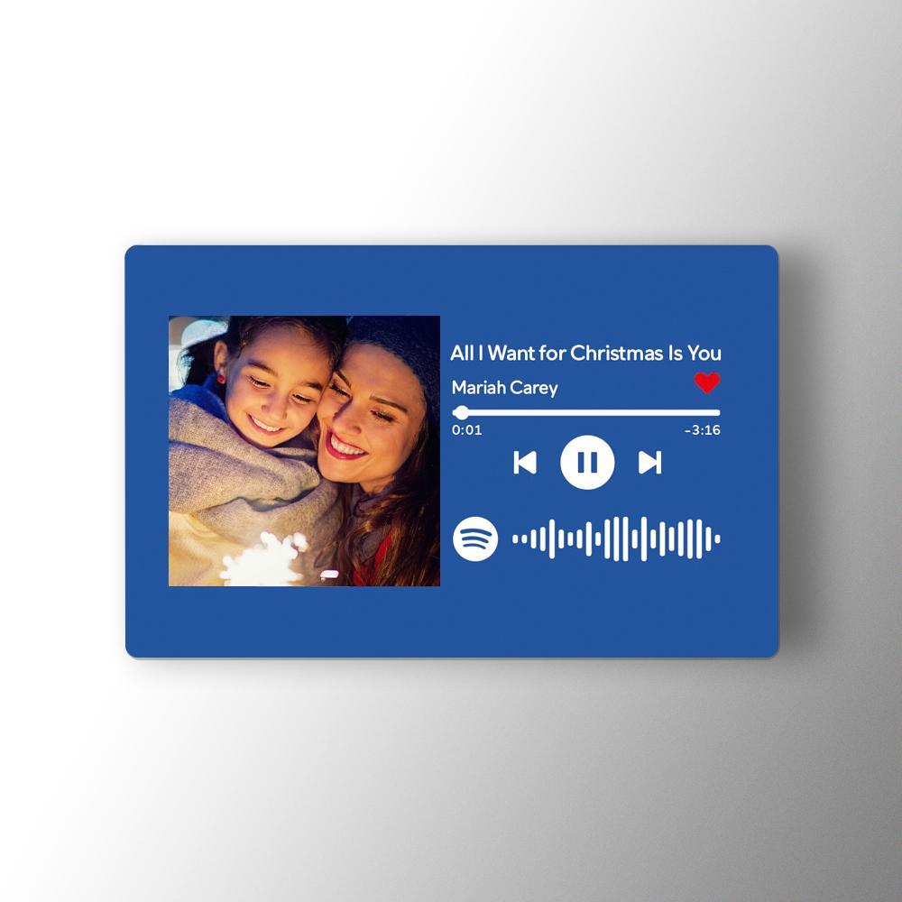 Carte Portefeuille De Code Musical Spotify Personnalisée Carte De Message Personnalisée - Mug Personnalisé