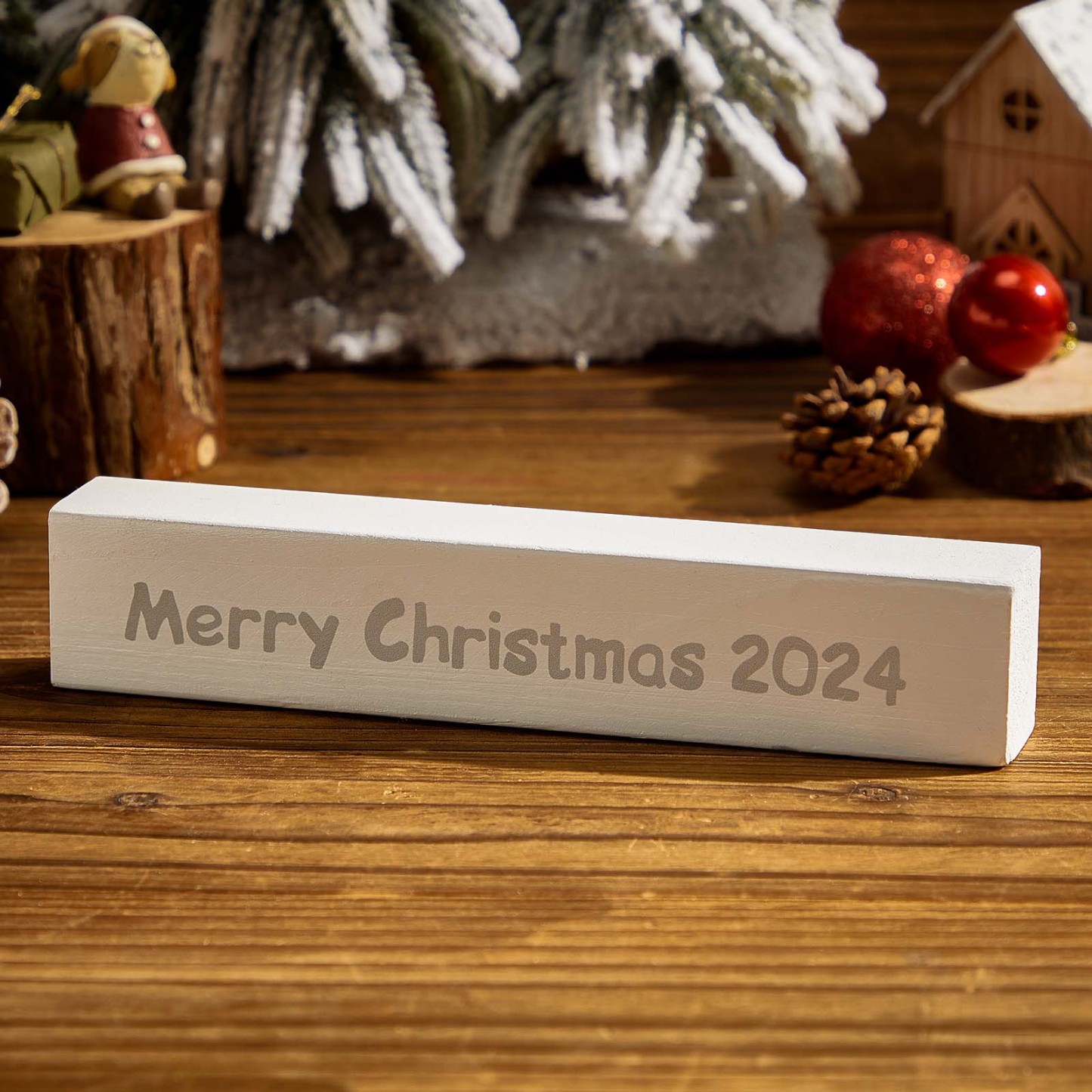 Base En Bois Blanc Personnalisée - Mug Personnalisé
