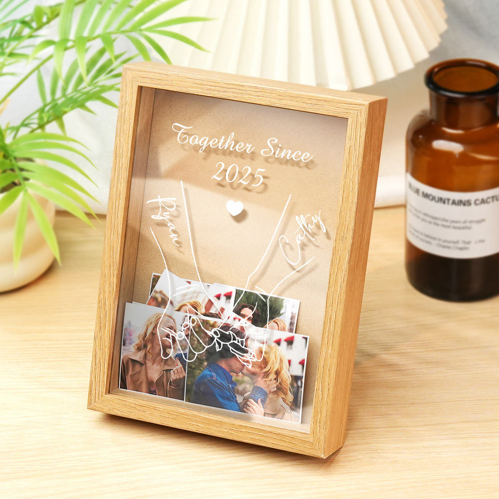 Coffret Photo Personnalisé Pour Couple, Cadeau Photo Romantique Personnalisé, Souvenir Photo Personnalisé Pour Lui - Mug Personnalisé