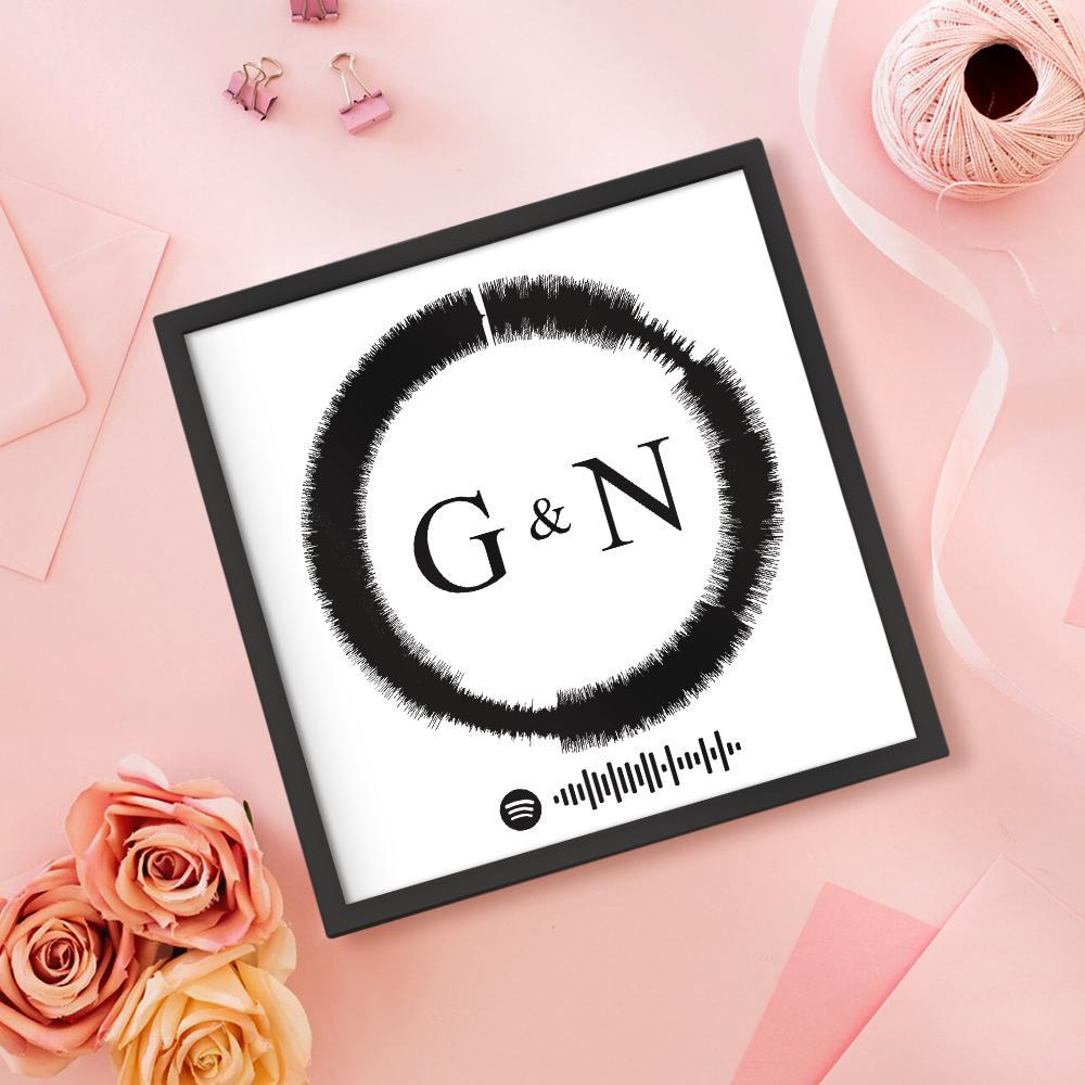 Cadeaux Personnalisés Avec Nom, Cadre Spotify Personnalisé, Cadeaux Imprimés Personnalisés Pour Amoureux - Mug Personnalisé