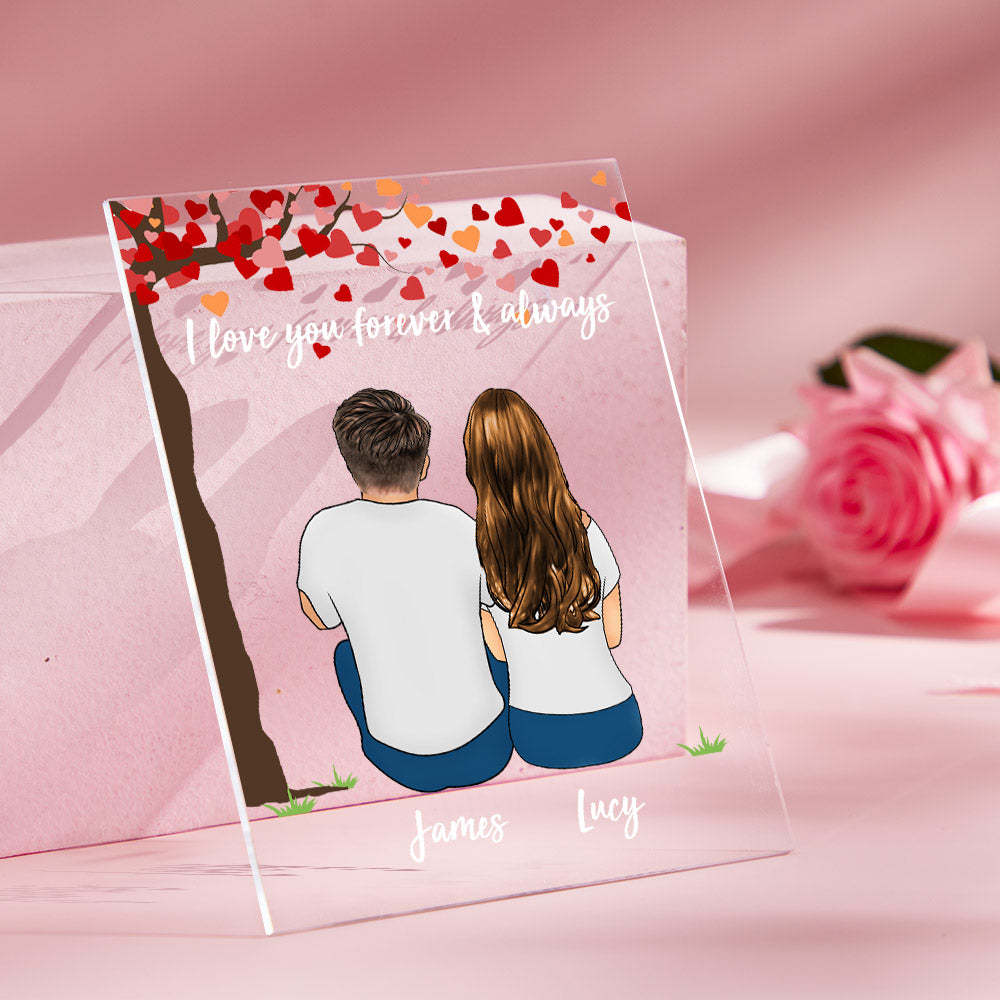 Carte/plaque/veilleuse Personnalisée Cadeaux De Couple Cadeaux Saint Valentin/anniversaire - Mug Personnalisé