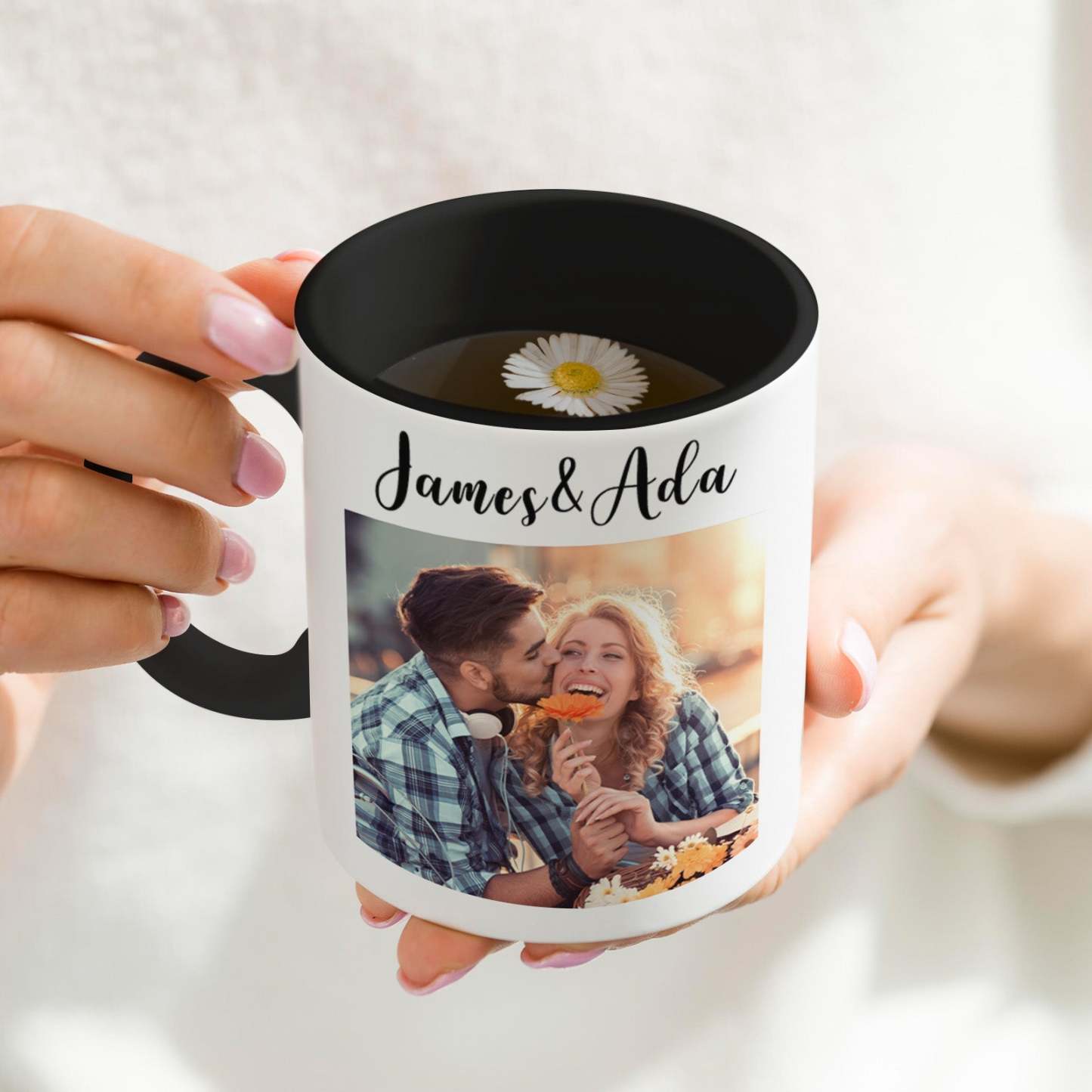 Tasses Spotify Personnalisées, Tasse De Photos, Tasse De Musique Personnalisée Pour Amoureux - Mug Personnalisé