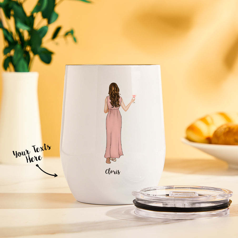 Tasses Gravées D'image Personnalisée Cadeaux Créatifs Uniques Pour Besties - Mug Personnalisé