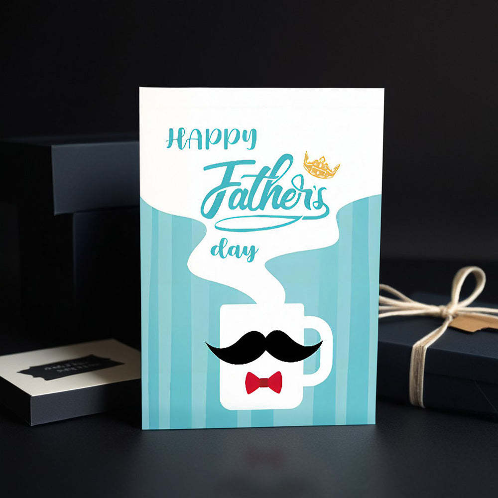Carte De Vœux Amusante Pour La Fête Des Pères, Les Meilleurs Cadeaux De Farter Au Monde Pour Père - Mug Personnalisé