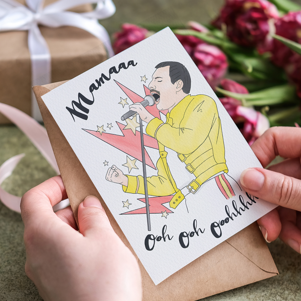 Carte De Fête Des Mères, Carte De Vœux Pour La Fête Des Mères, Carte Cadeau Pour Maman - Mug Personnalisé