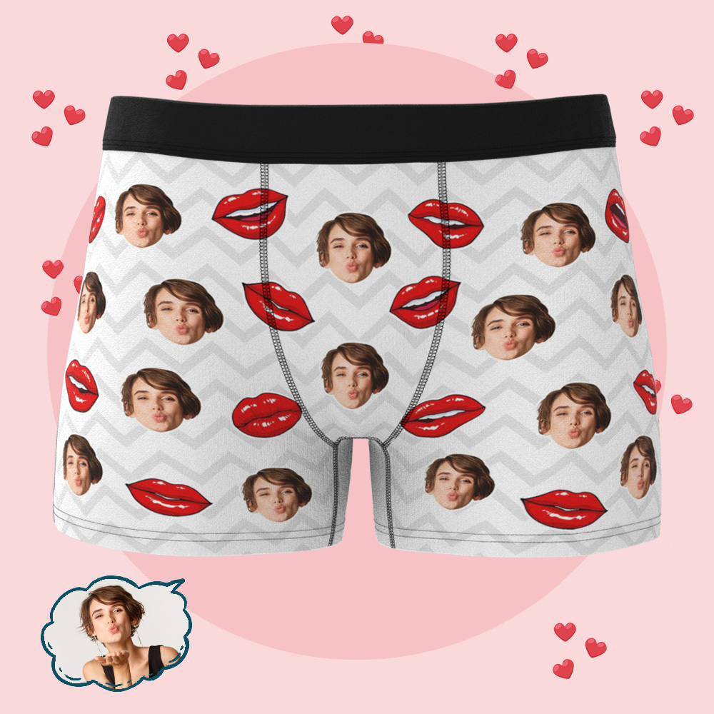 Sous-vêtements Photo Personnalisés Pour La Saint-valentin. Un Cadeau Sexy Et Personnel. - Mug Personnalisé