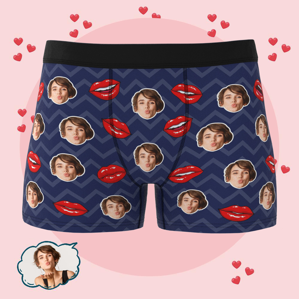 Sous-vêtements Photo Personnalisés Pour La Saint-valentin. Un Cadeau Sexy Et Personnel. - Mug Personnalisé