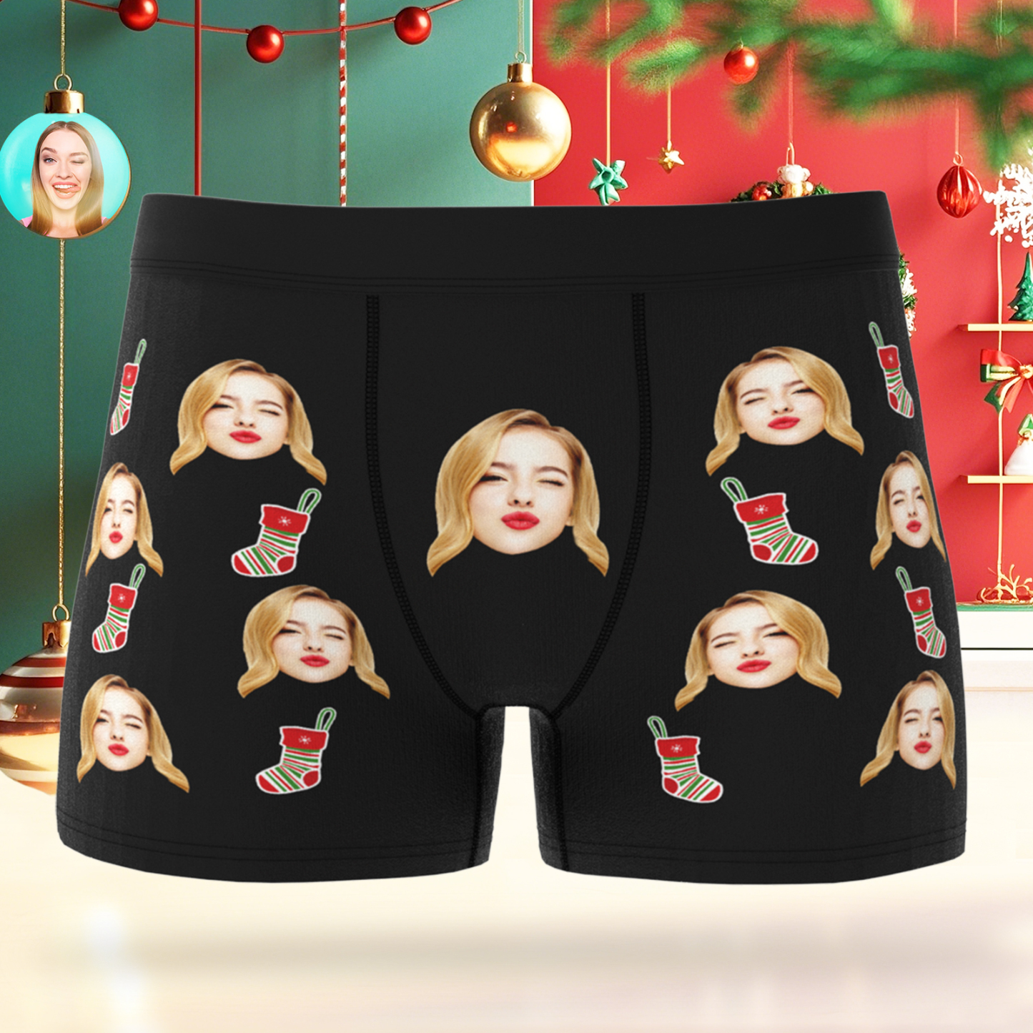 Sous-vêtements Personnalisés Boxers Photo Personnalisés Cadeaux Personnalisés Pour Amoureux - Mug Personnalisé