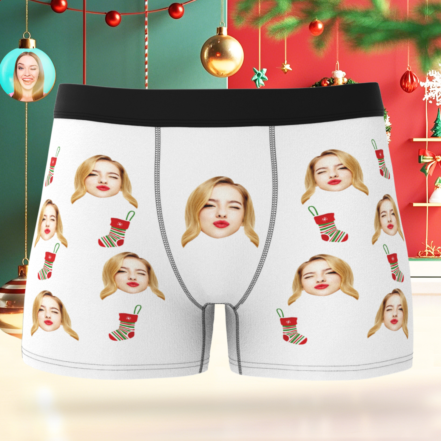 Sous-vêtements Personnalisés Boxers Photo Personnalisés Cadeaux Personnalisés Pour Amoureux - Mug Personnalisé