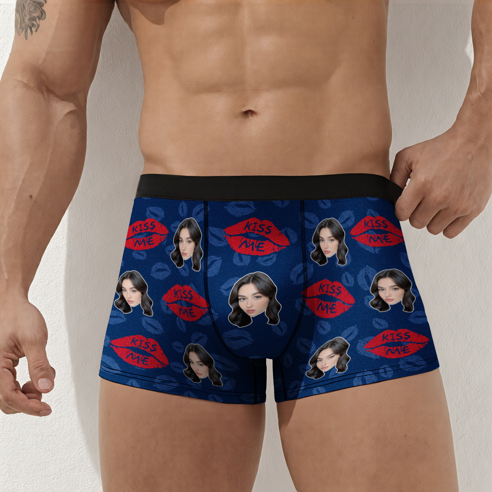 Sous-vêtements Personnalisés Pour Hommes, Boxers Photo Personnalisés, Cadeau D'anniversaire - Mug Personnalisé