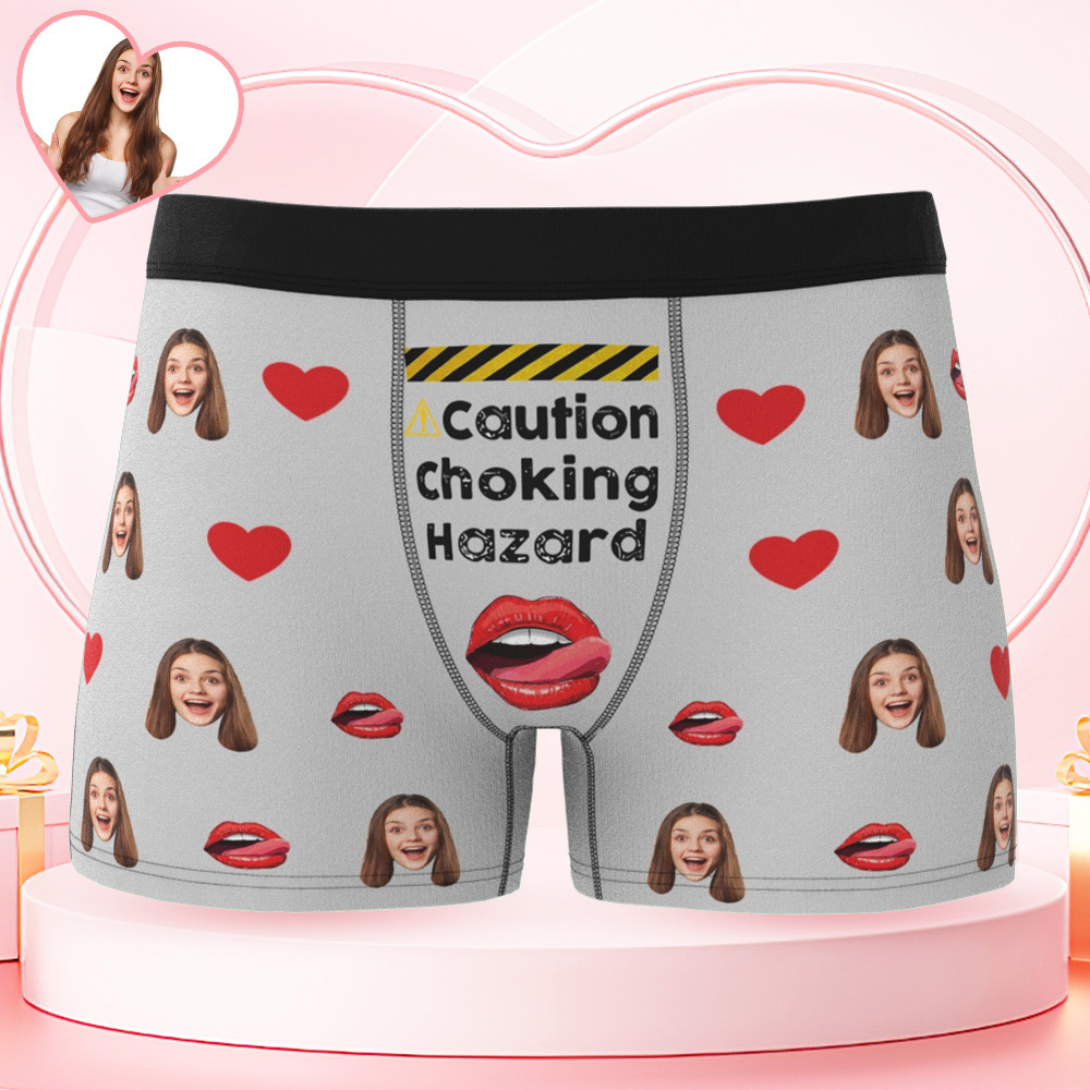 Sous-vêtements Personnalisés Pour Le Visage, Boxer Personnalisé Pour Homme, Sous-vêtements Personnalisés, Cadeau Pour Amoureux - Mug Personnalisé