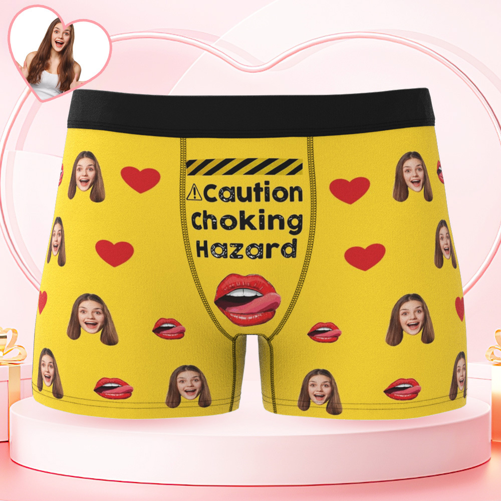 Sous-vêtements Personnalisés Pour Le Visage, Boxer Personnalisé Pour Homme, Sous-vêtements Personnalisés, Cadeau Pour Amoureux - Mug Personnalisé