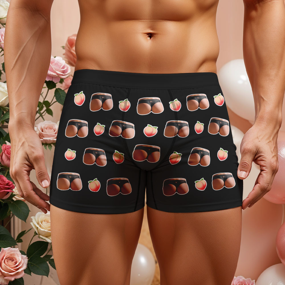 Boxer Personnalisé Avec Photo Personnalisée, Cadeau Amusant Pour Lui - Mug Personnalisé