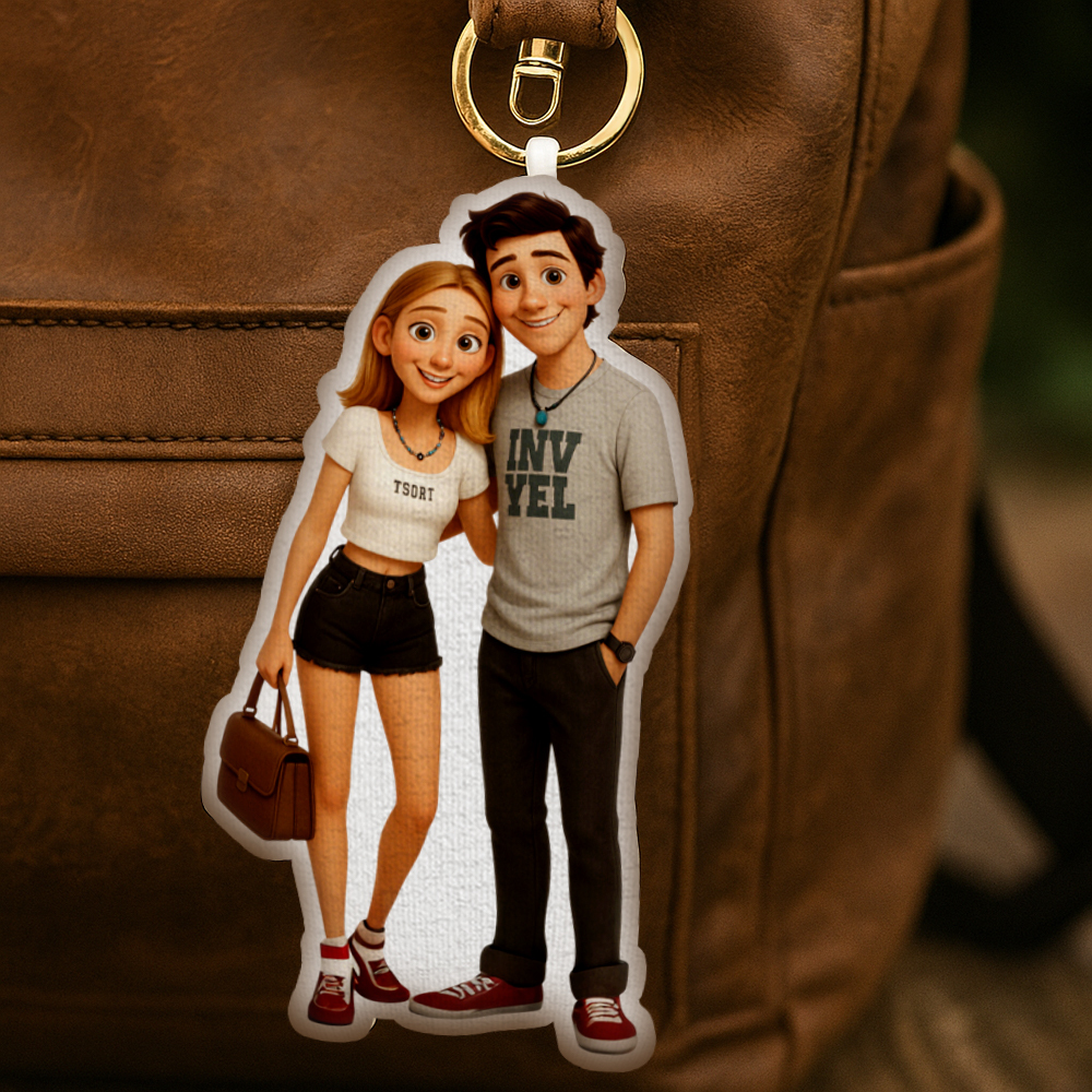 Porte-clés Pixel Minime Personnalisé Porte-clés Pixel Art Personnalisé Porte-clés Photo Minime Poupée Personnalisé - Mug Personnalisé