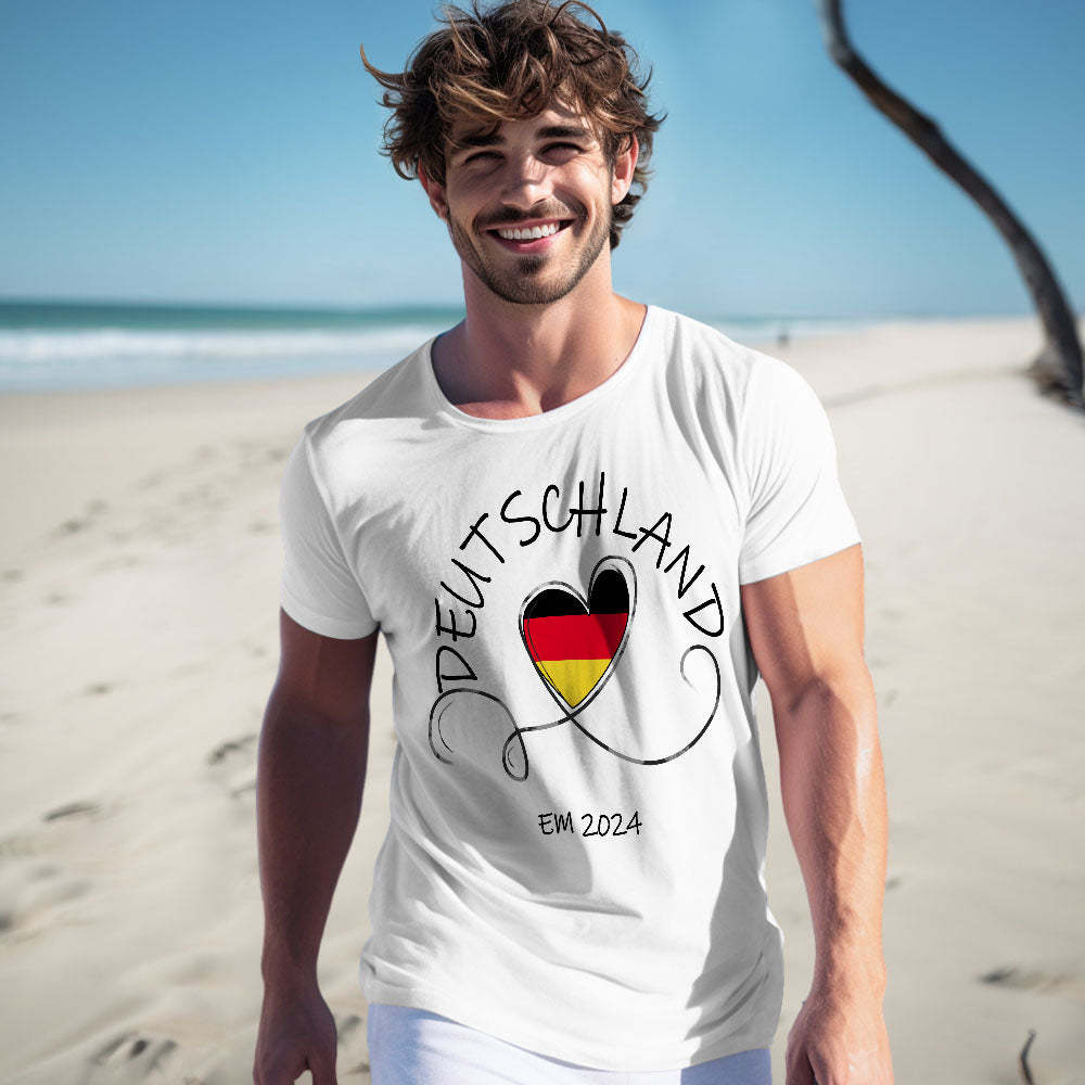 Football Em 2024 Allemagne T-shirt Maillot De Football - Mug Personnalisé