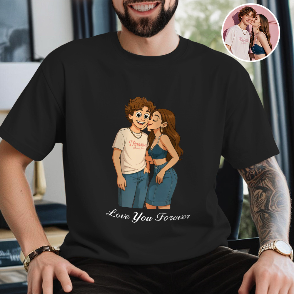 T-shirt Personnalisé Avec Photo Pour Animaux De Compagnie, Cadeau Photo Pour Amoureux Des Animaux - Mug Personnalisé