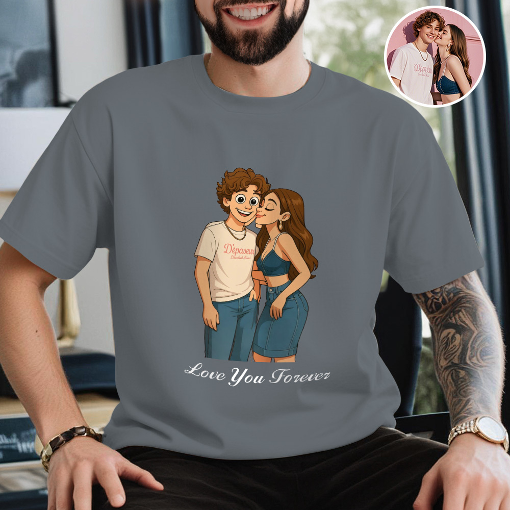 T-shirt Personnalisé Avec Photo Pour Animaux De Compagnie, Cadeau Photo Pour Amoureux Des Animaux - Mug Personnalisé