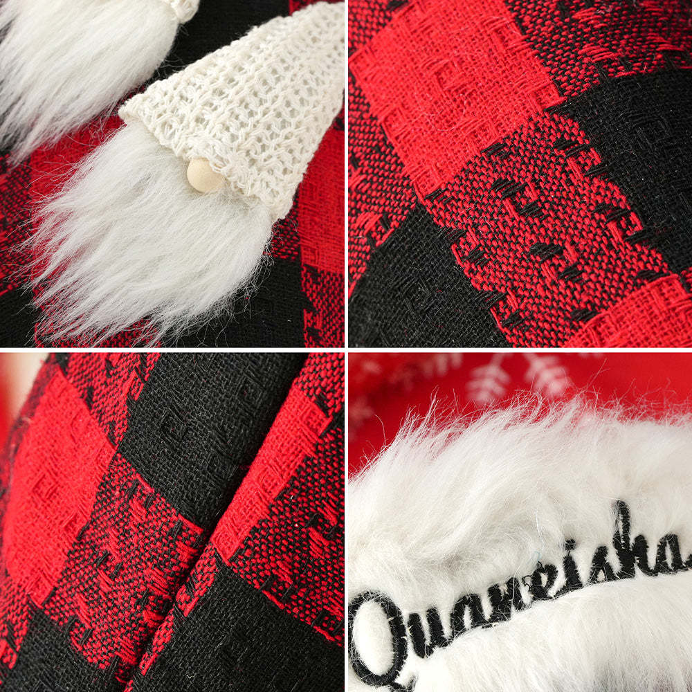 Chaussette De Noël Personnalisée Avec Broderie De Nom, Cadeau Pour La Famille - Mug Personnalisé