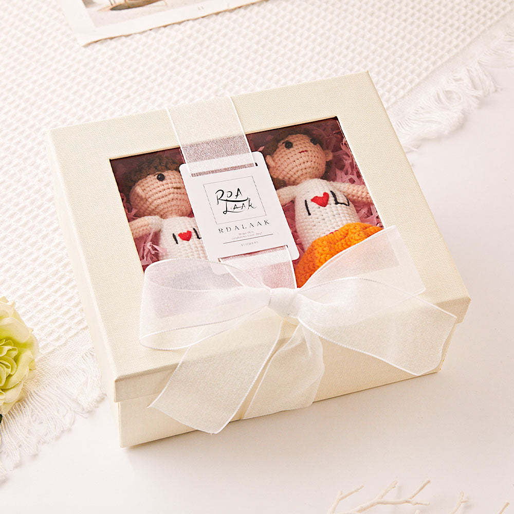 Coffret Cadeau Blanc Pour Poupées Au Crochet - Mug Personnalisé