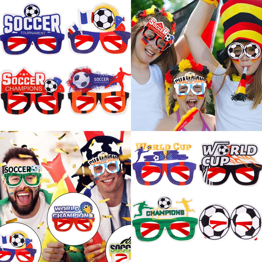 Lunettes De Fête De Football Euro 2024, Accessoire Amusant Pour Les Fans De L'euro 2024, Accessoire Amusant Pour Les Amateurs De Football - Mug Personnalisé
